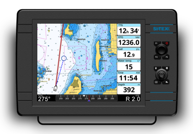 SI-TEX NAVPRO 1200 GPS PLOTTER WITH NAVIONICS + CHARTS