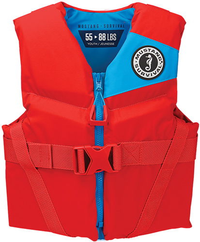 LIFEVEST REV YOUTH RED (50-90 LBS)