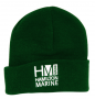 HAMILTON MARINE BEANIE HAT GREEN ONE SIZE FITS ALL