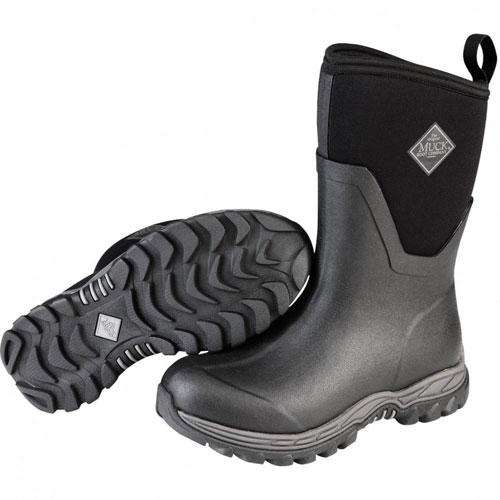 MUCK BOOTS WOMENS ARCTIC SPORT II MID BLACK