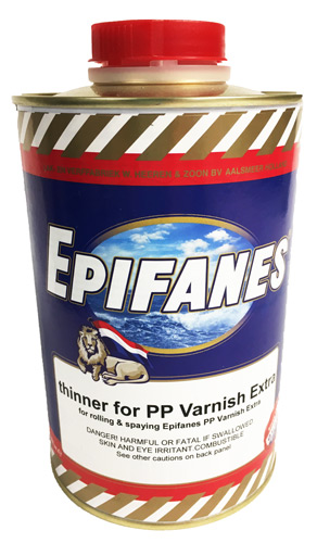 EPIFANES BRUSH THINNER FOR PP VARNISH EXTRA 1000 ML OR 1.057 QT