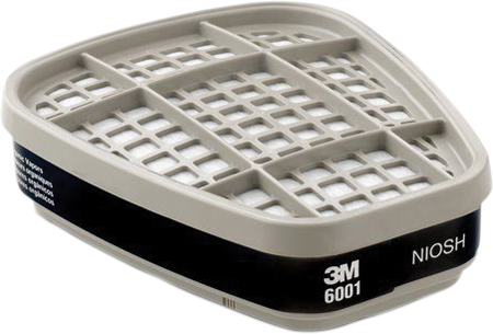 3M ORGANIC VAPOR CARTRIDGE FITS 6000, 6500, 7500, 7800 SERIES SOLD BY PAIR