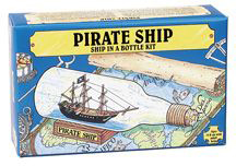PIRATE SHIP IN A BOTTLE KIT