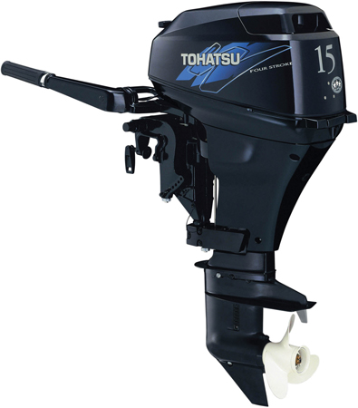 TOHATSU OUTBOARD 15 HP 4 STROKE SHORT SHAFT