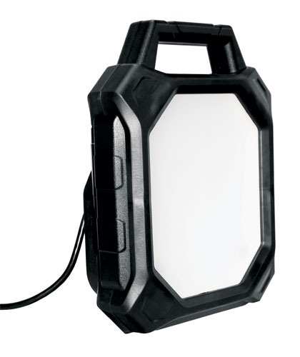 3500 LUMEN LED HIGH CRI PAINTER'S WORK LIGHT WITH DUAL USB & OUTLET