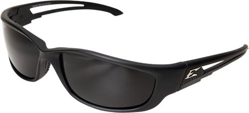 EDGE SAFETY EYEWEAR BLACK FRAME/POLARIZED SMOKE LENS