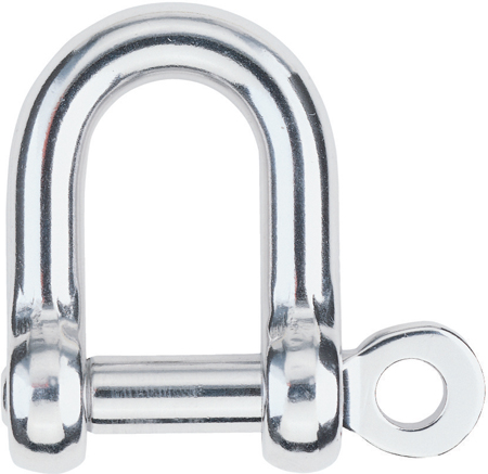 6MM (1/4") PIN FORGED D SHACKLE