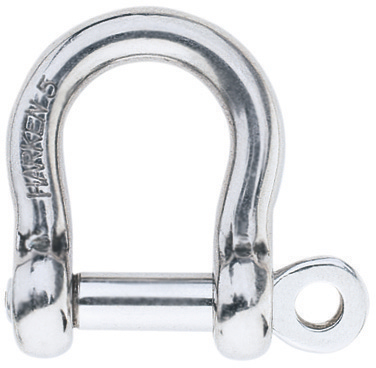 4MM (5/32") PIN SHALLOW BOW SHACKLE