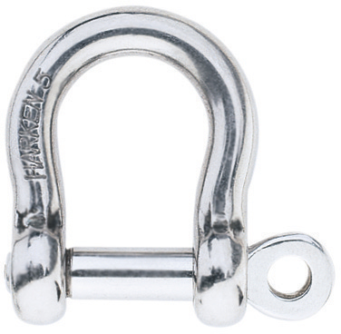 Forged Stainless Steel Pin (D) Safety Shackle