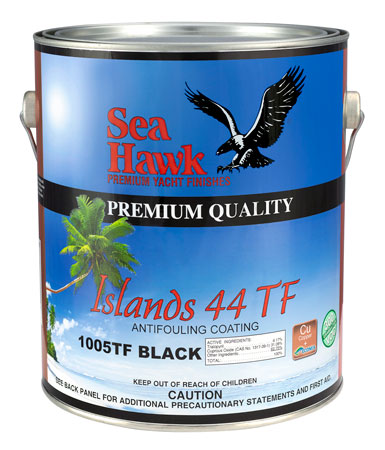 SEA HAWK ISLANDS 44 TF ANTIFOULING PAINT  (SOLD BY GALLON)