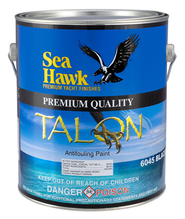 SEA HAWK ANTIFOULING PAINT TALON SINGLE SEASON (QUARTS OR GALLON)