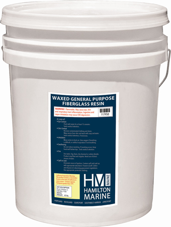 5 Gallon Fiberglass Resin - Polyester Resin