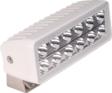 LUMITEC MAXILLUME H60 WHITE DIMMING, WHITE HOUSING FLOOD LIGHT