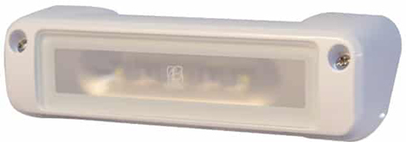 LUMITEC PERIMETER WHITE NON-DIMMING LIGHT, WHITE FINISH