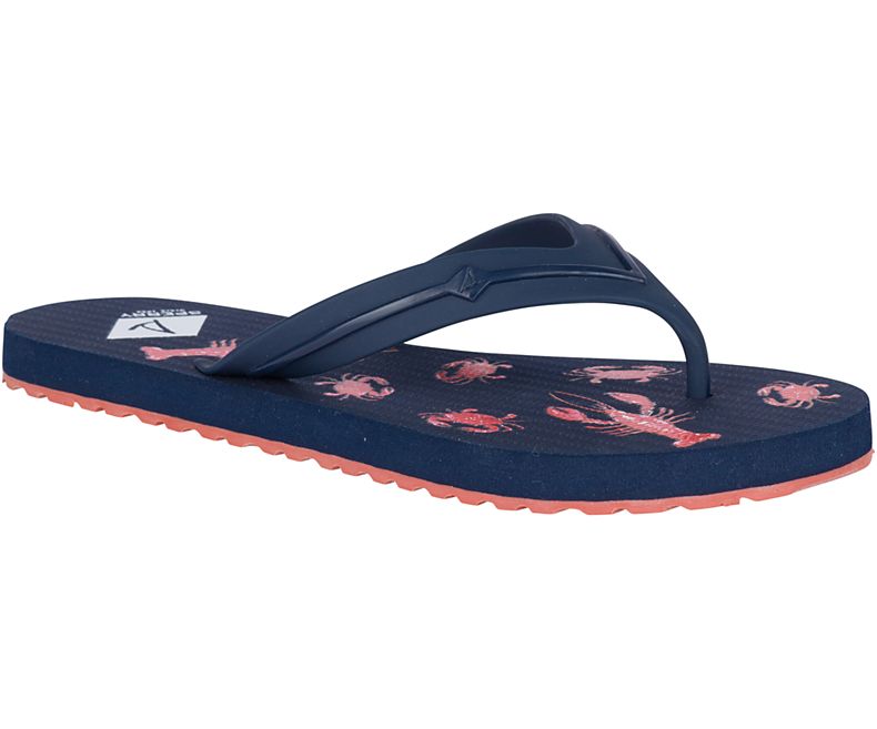 sperry wharf flip flop