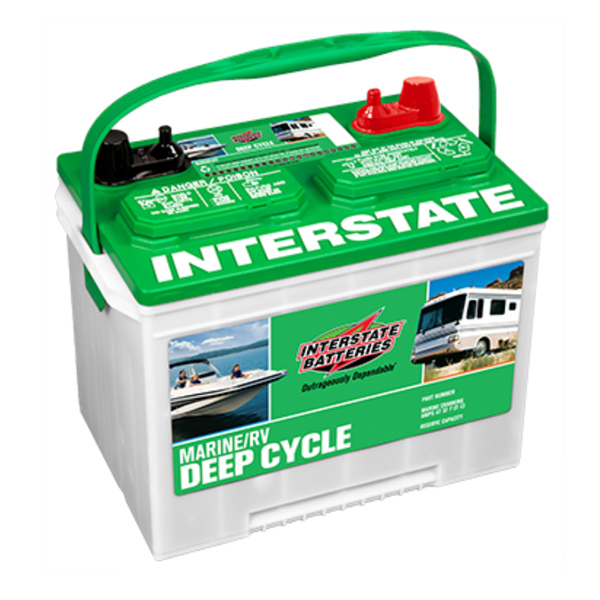 Departments SRM24 MARINE/RV DEEP CYCLE BATTERY 24DC 550 CCA/690 MCA 12V 140 RESERVE