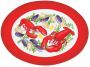 CAPE SHORE LOBSTER PLATES OVAL POLYPROPYLENE 4/PKG