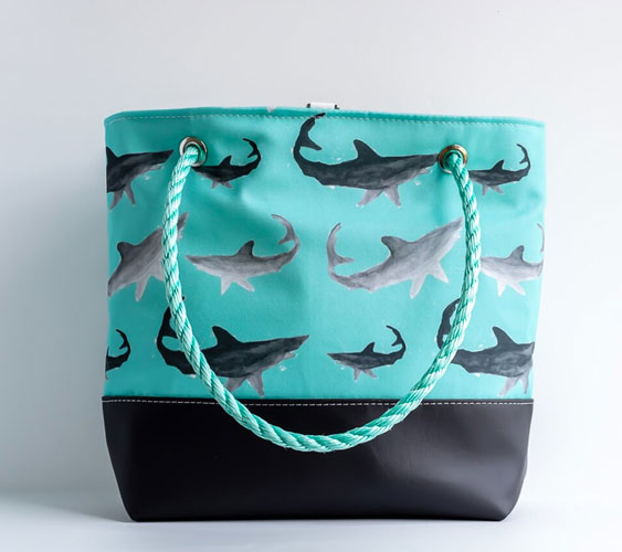 betsey johnson shark bag