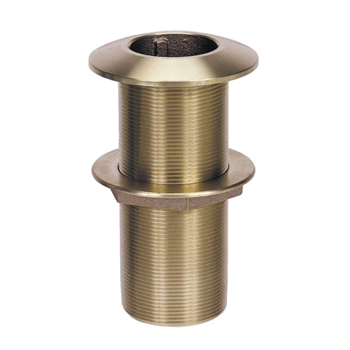 THRU HULL 1-1/4" BRONZE EXTENDED W/NUT