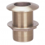 THRU HULL 1" BRONZE STANDARD W/NUT