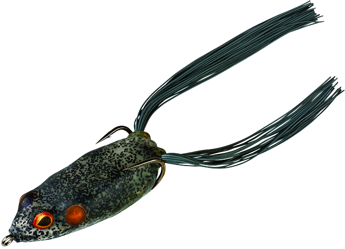 FISHING LURE HOLLOW BODY FROG DOUBLE HOOK