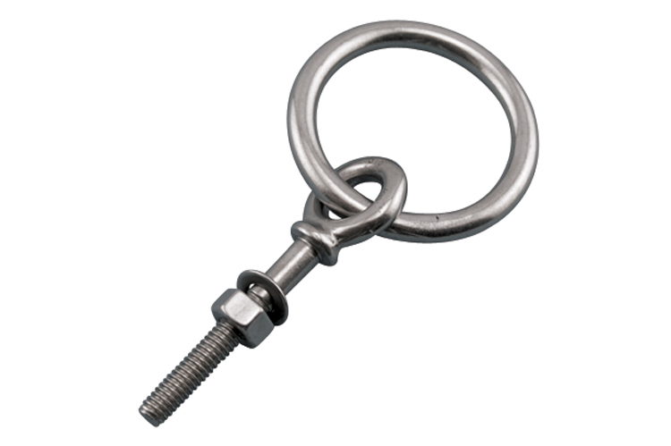 RINGBOLT WITH SHOULDER NUT & WASHER 316 STAINLESS STEEL