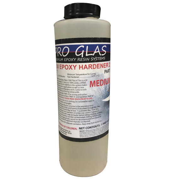 FIBERLAY 100220507 EPOXY HARDENER 1200 2:1 MEDIUM PINT