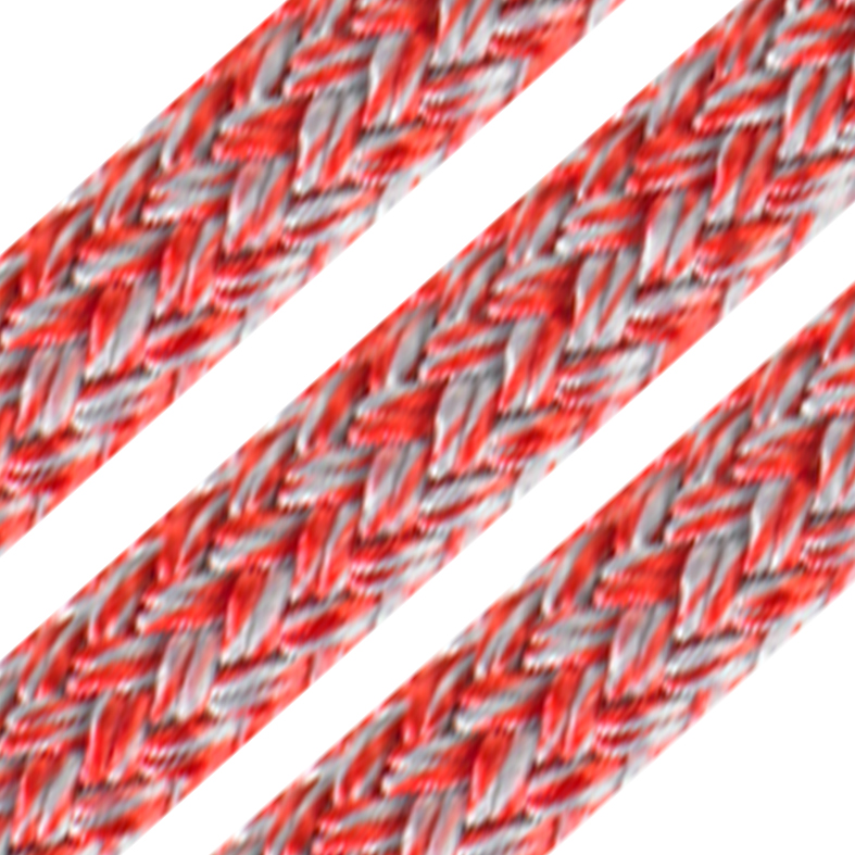 NEW ENGLAND ROPES 2501-10 ENDURA BRAID EURO STYLE 3/8" RED