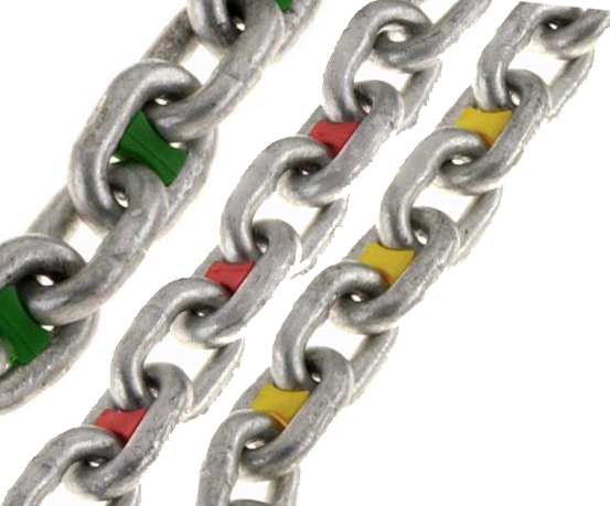 CHAIN MARKERS (YELLOW, WHITE ,RED, BLUE, GREEN)