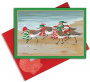 CHRISTMAS CARDS SANDPIPERS 16 COUNT WITH ENVELOPES