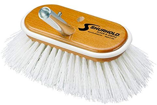 BRUSH CLEANING DECK 6" EXTRA STIFF