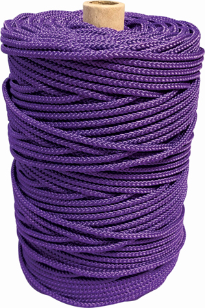 TWINE GANGION BRAID CORD #72 PURPLE 2 POUND BALL ONLY