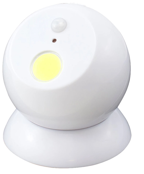 LED SENSOR BALL MOTION ACTIVATED 150 LUMENS 360 DEGREE