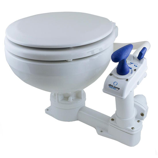 TOILET MANUAL COMPACT 15.75L x 13.4H x 17.75W