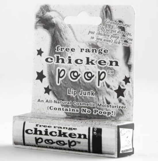 LIP BALM CHICKEN POOP .15 OZ