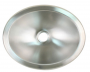 SCANDVIK OVAL SINK BASIN S/S BRUSHED FINISH