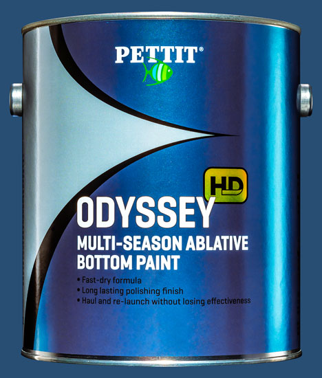 PETTIT PAINT ODYSSEY HD ABLATIVE ANTIFOULING BLUE GALLON