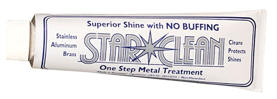 STAR CLEAN SC-001 ONE STEP METAL POLISH 5.5 OZ