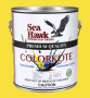 SEA HAWK ANTIFOULING PAINT COLORKOTE YELLOW QUART
