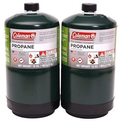 16.4OZ PROPANE BOTTLE 2 PACK