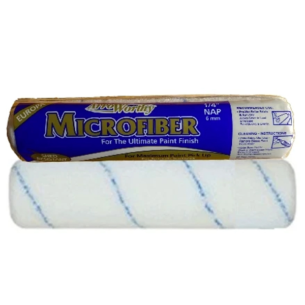 ARROWORTHY ROLLER COVER MICROFIBER SOLVENT RESISTANT 9" X 1/4" NAP