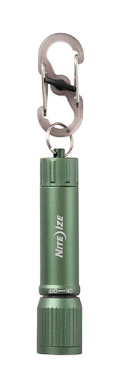 KEYCHAIN FLASHLIGHT 100 LUMEN OLIVE