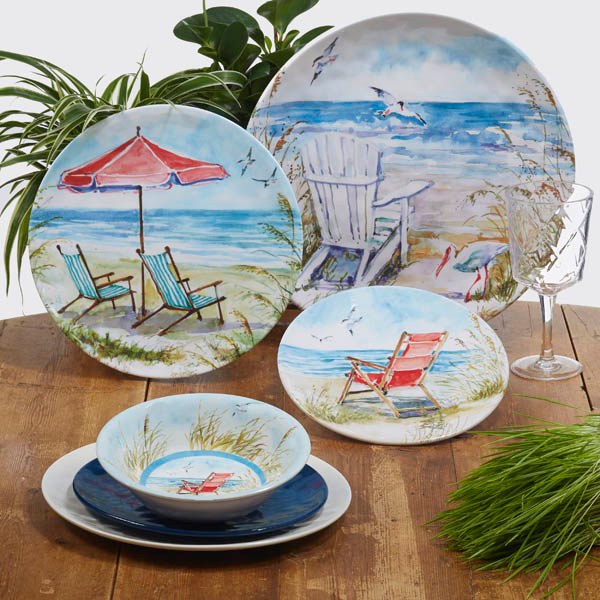 OCEAN VIEW BOWL ALL PURPOSE MELAMINE ROUND 7.5"X2"