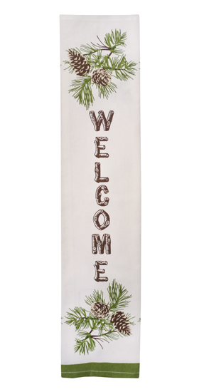 PINECONES WELCOME KITCHEN TOWEL