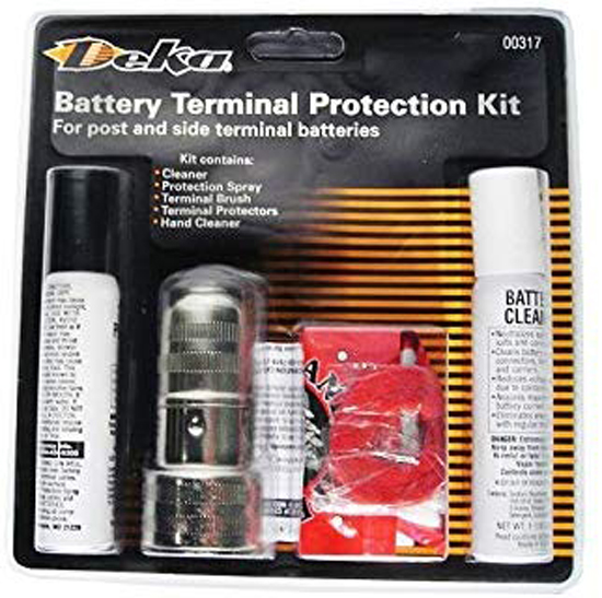 DEKA BATTERY TERMINAL PROTECTION KIT FOR POST & SIDE TERMINAL BATTERIES
