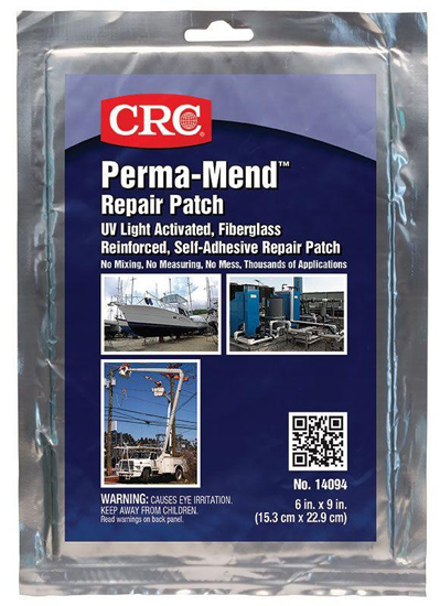 PERMA-MEND UV REPAIR PATCH CURABLE 6" X 9"