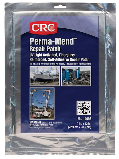 PERMA-MEND UV REPAIR PATCH CURABLE 9" X 12"