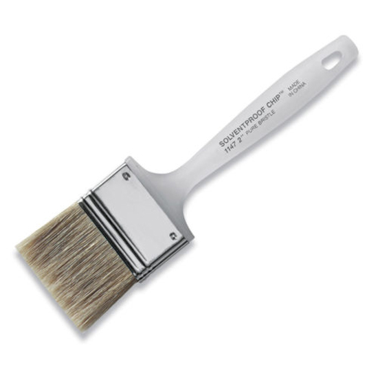 PAINT BRUSH CHIP 4" SOLVENT PROOF