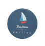 COASTER BOAT TIME IS ANYTIME SET OF 12