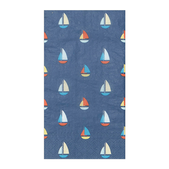 PAPER NAPKIN SAILBOAT GUEST 16 PK